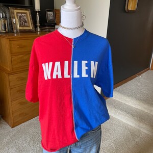 Morgan Wallen Reworked Red White and Blue Tee