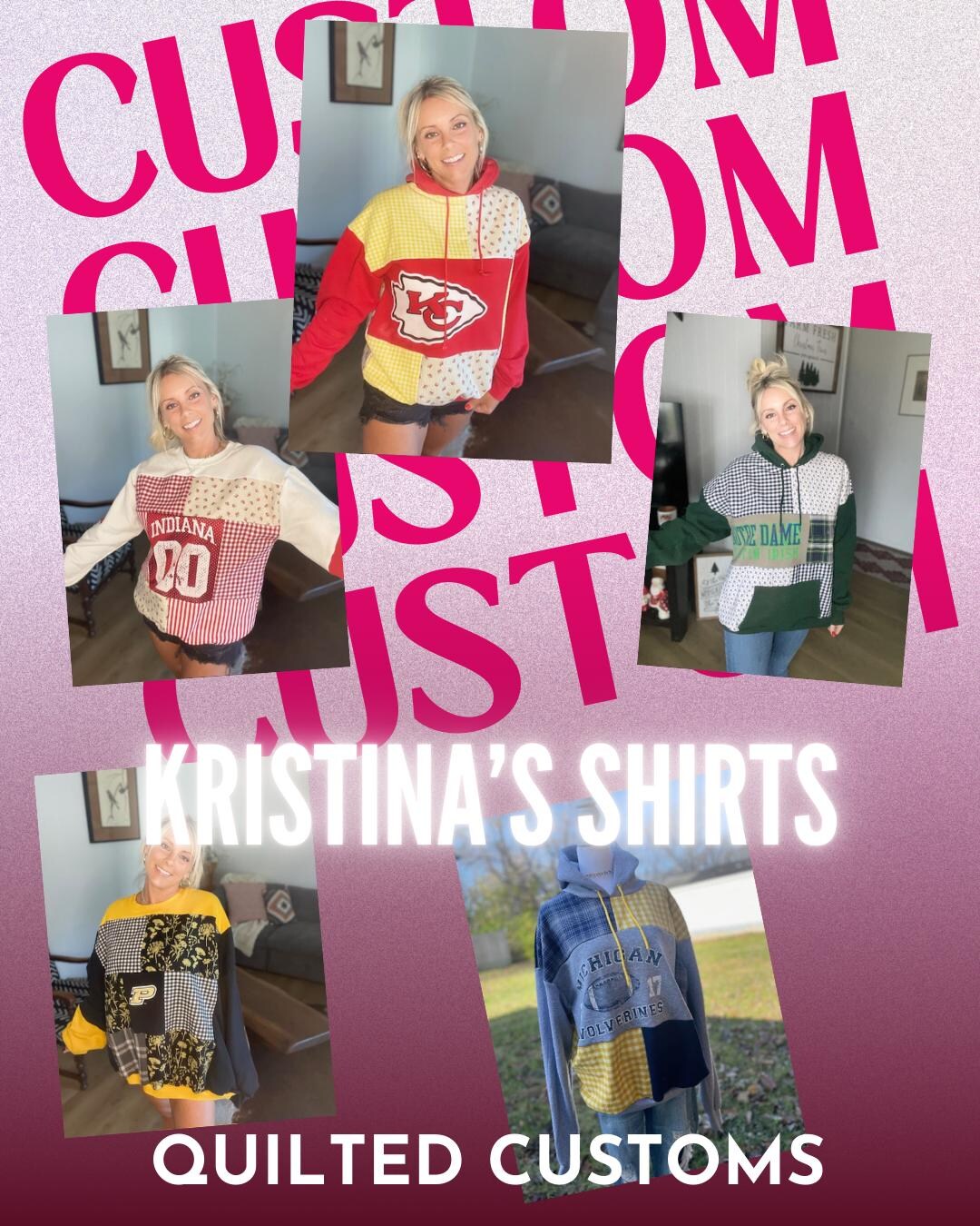 Custom Quilted Rework Upcycled Sweatshirt - Etsy
