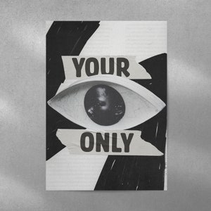 J. Cole 4 Your Eyez Only poster, digital art, original design, digital download, wall art, movie print, poster art