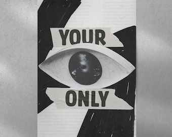 J. Cole 4 Your Eyez Only poster, digital art, original design, digital download, wall art, movie print, poster art