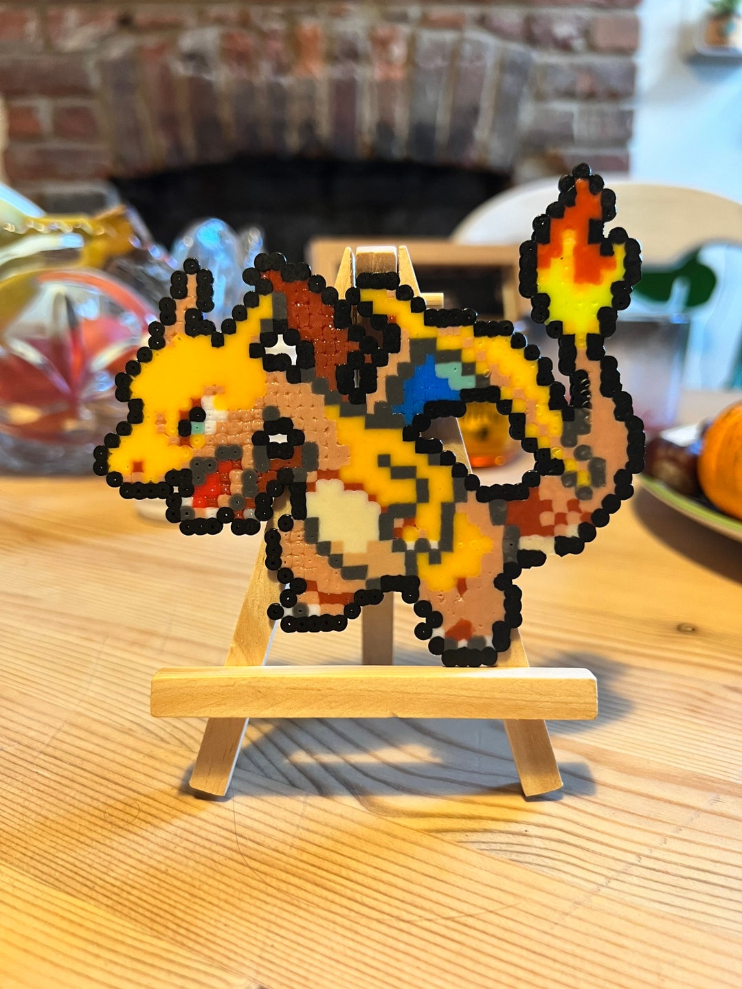 006 Charizard Fuse Bead Gift Etsy