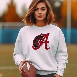 Roll Tide Sweatshirt, Football Sweatshirt, Roll Tide Football Sweatshirt, Bama Sweatshirt, Alabama Sweatshirt, Game Day Sweatshirt