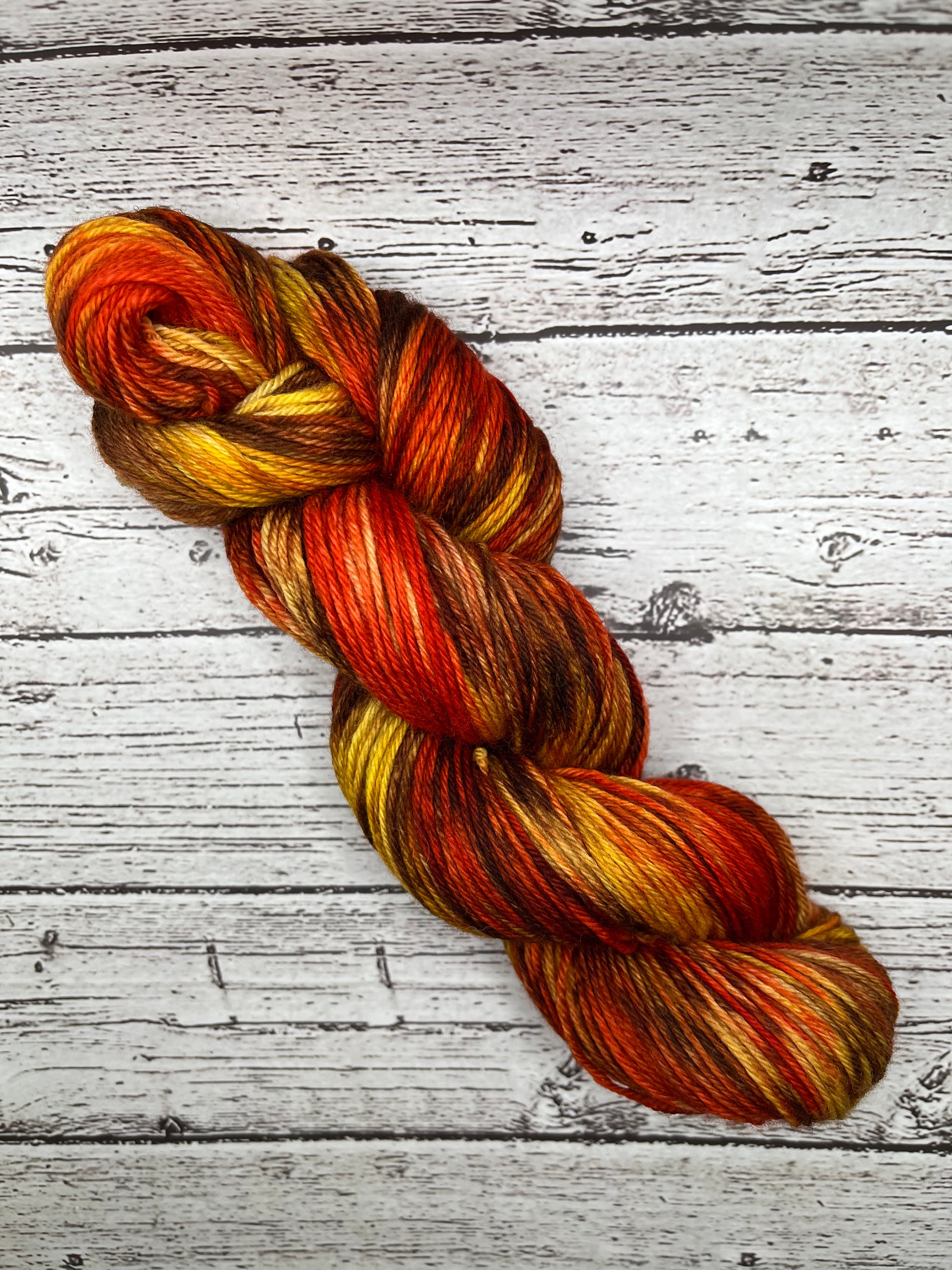 Ryegarn 581 - Dark Burnt Orange — Wall of Yarn