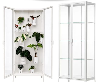 Milsbo Acrylic Shelf Sets, Clear Plant Cabinet Greenhouse Shelves and Pegboards, Compatible with IKEA Milsbo Tall