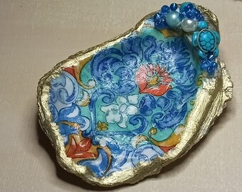 Oyster Shell Trinket Dish from NC