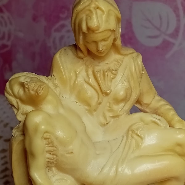 Vintage A. Santorini PIETA sculpture Made in Italy