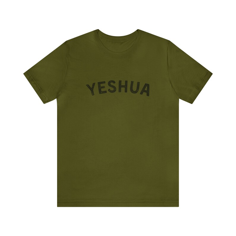 Yeshua T Shirt Yeshua Shirt Yeshua Faith Based Shirt Christian Merch for Men Christian Shirt Gift Christian Streetwear Christian Apparel 画像 7