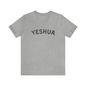 Yeshua T Shirt Yeshua Shirt Yeshua Faith Based Shirt Christian Merch for Men Christian Shirt Gift Christian Streetwear Christian Apparel 画像 6