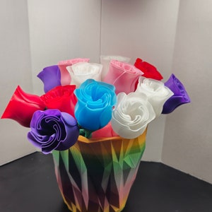 Elegant 3D Printed Roses