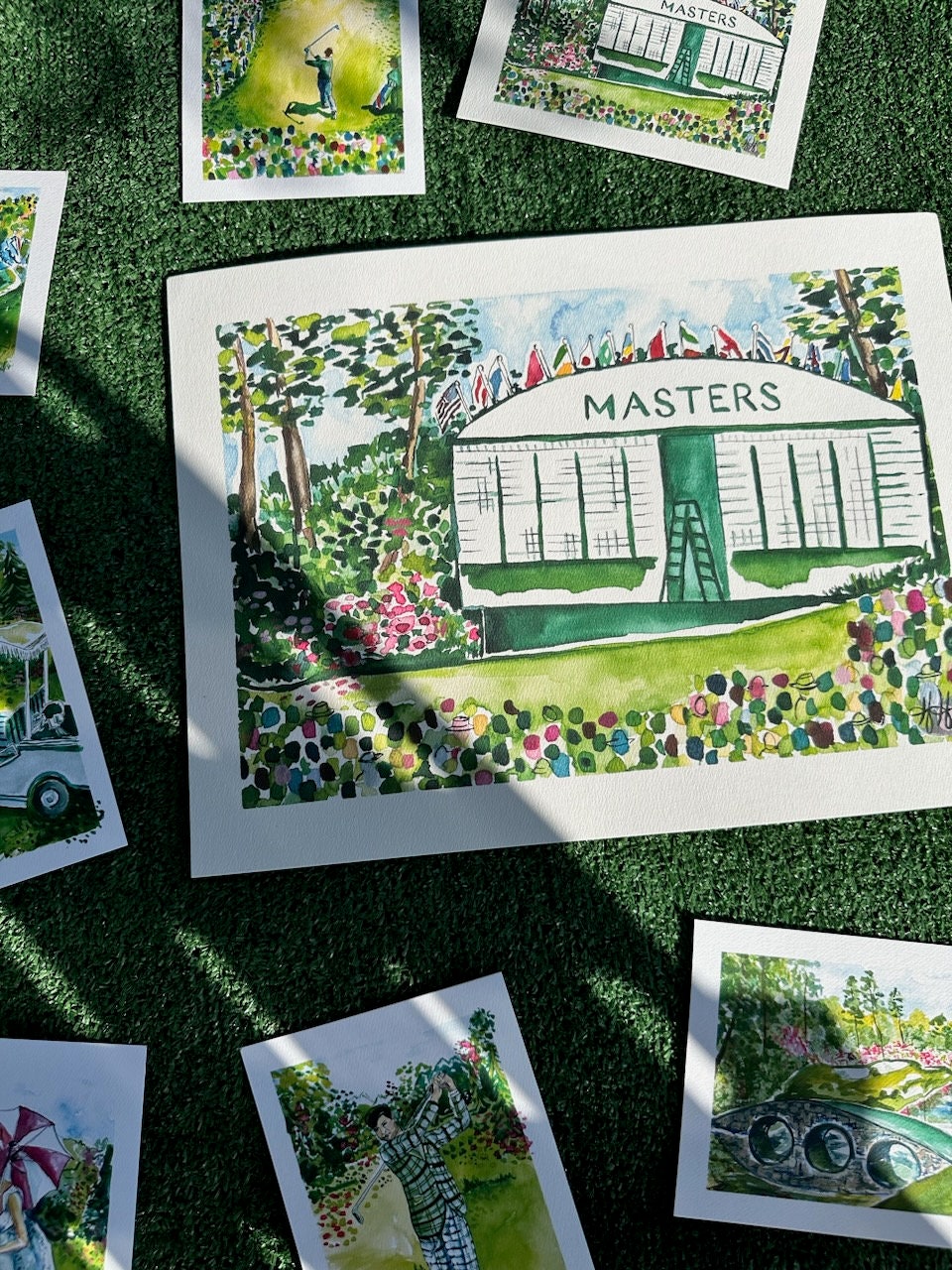 Augusta National Leaderboard the Masters Tournament Etsy