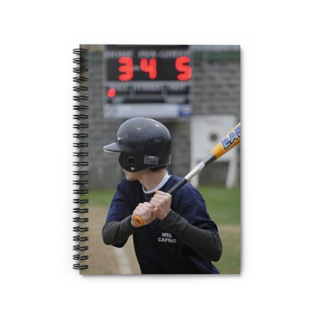 Spiral Notebook Ruled Line. Baseball Junior Game. Journals &amp; Notebooks ...