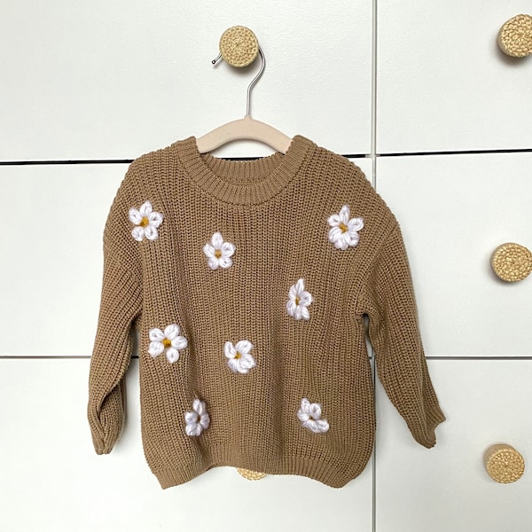 Daisy Sweater Etsy
