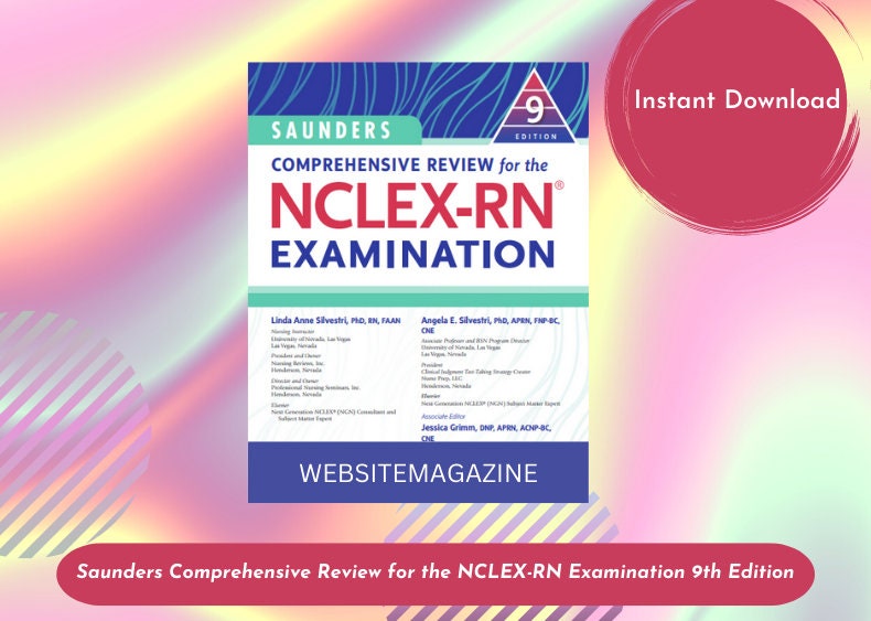 Saunders Nclex Review Book - Etsy Norway