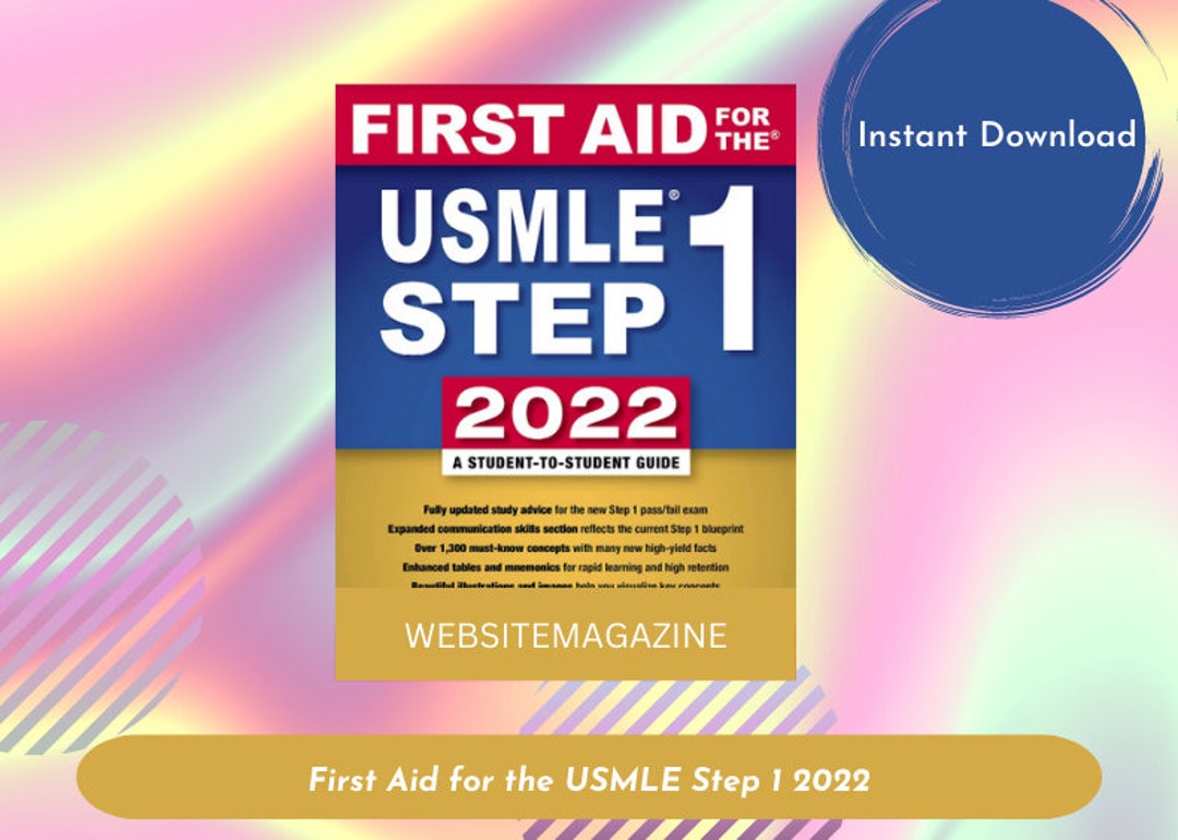 First Aid for the USMLE Step 1 2022 Thirty Second Edition Etsy