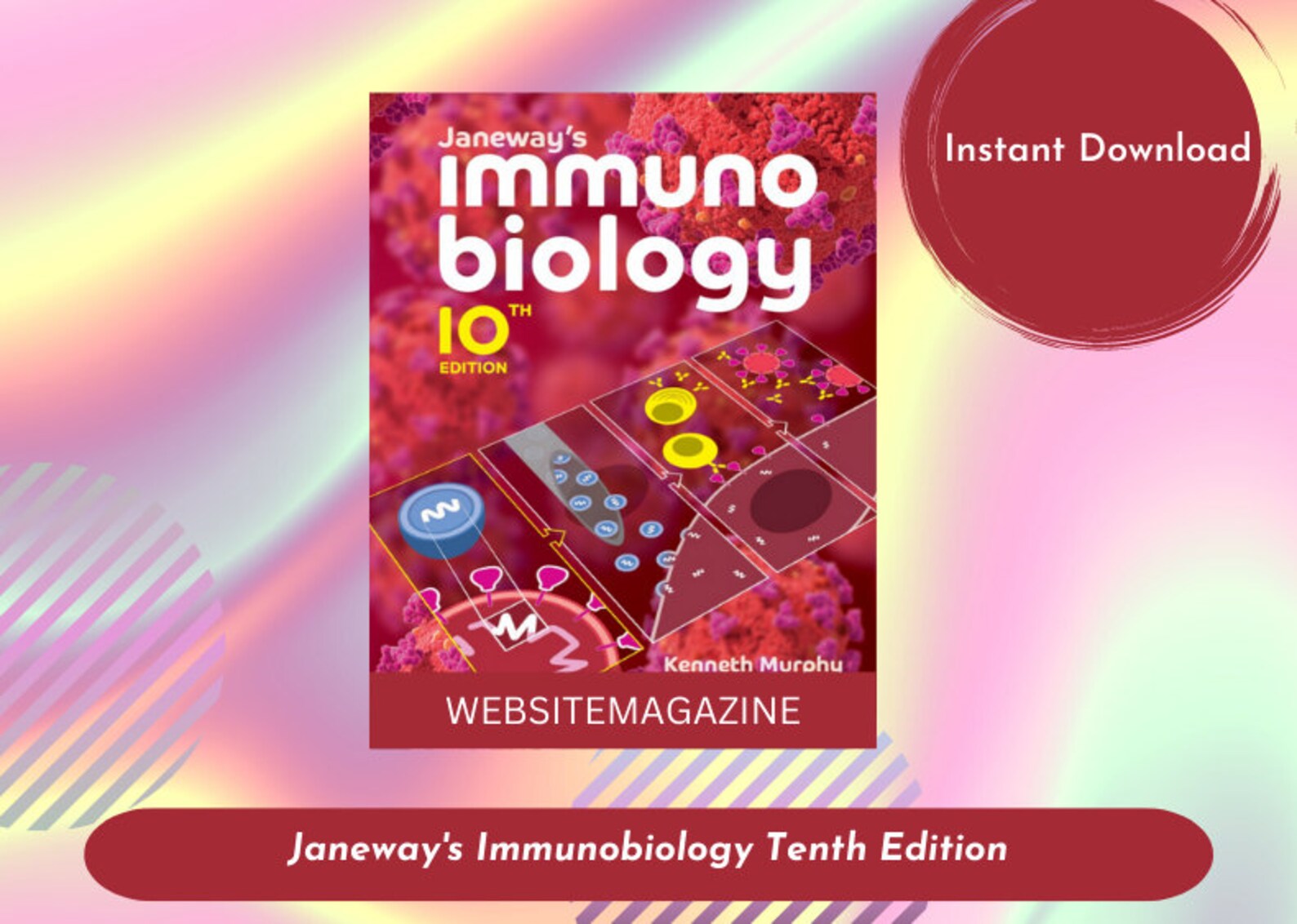 Janeway's Immunobiology Tenth Edition PDF Instant Etsy