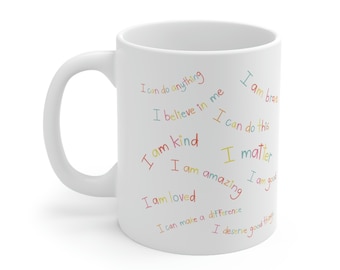 Affirmation Mug: Inspirational Self-Love Gift