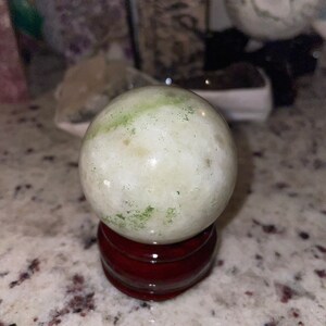 Jade sphere 195g/ .43 pounds