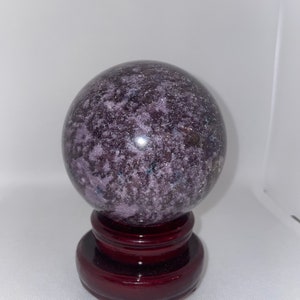 Huge Purple Mica Sphere 1.271kg/ 2.8 pounds