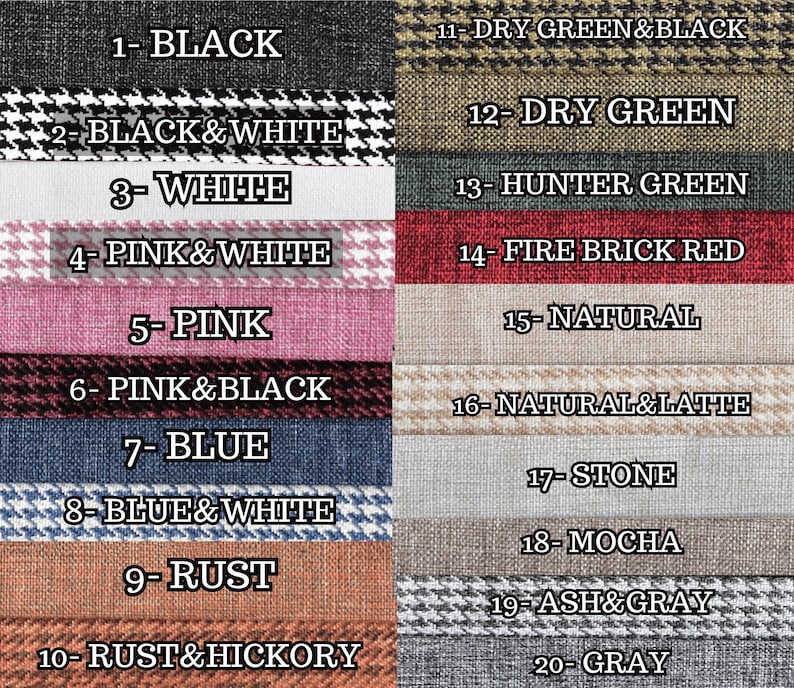 Piping Linen Pillow Cover: Decorative Throw Cushion, 20 Colors image 4
