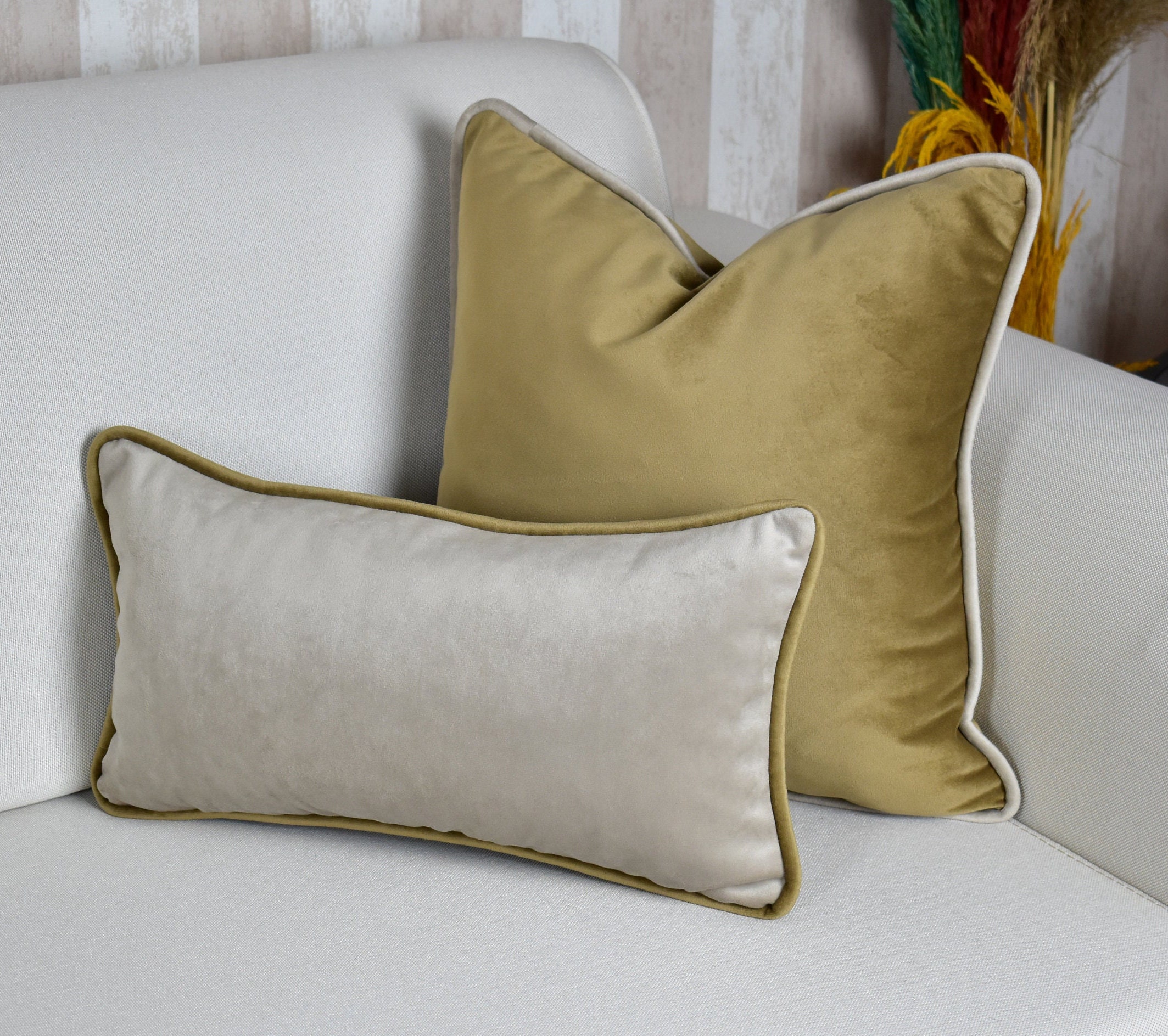 Primary Color Pillow Etsy UK