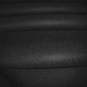 Tissu anglais épais en laine/cachemire noir, par Marton Mills