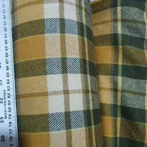 Scottish tartan tweed pure wool fabric  ,150 cm wide