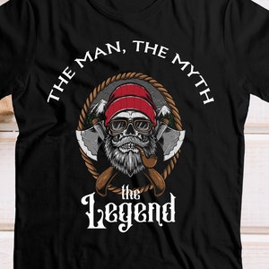The Man, The Myth, The Legend Tshirt , Gift for Dad, Father&#39;s Day tshirt, Axeman dad Tee, Vintage shirts for men