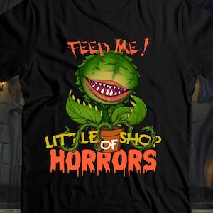 Little Shop Of Horrors T-Shirt, 1960 Funny Horror Movies T-Shirt, Horror Shirt, Goth T-Shirt, Classic tee, Woman Shirt, Man Shirt,