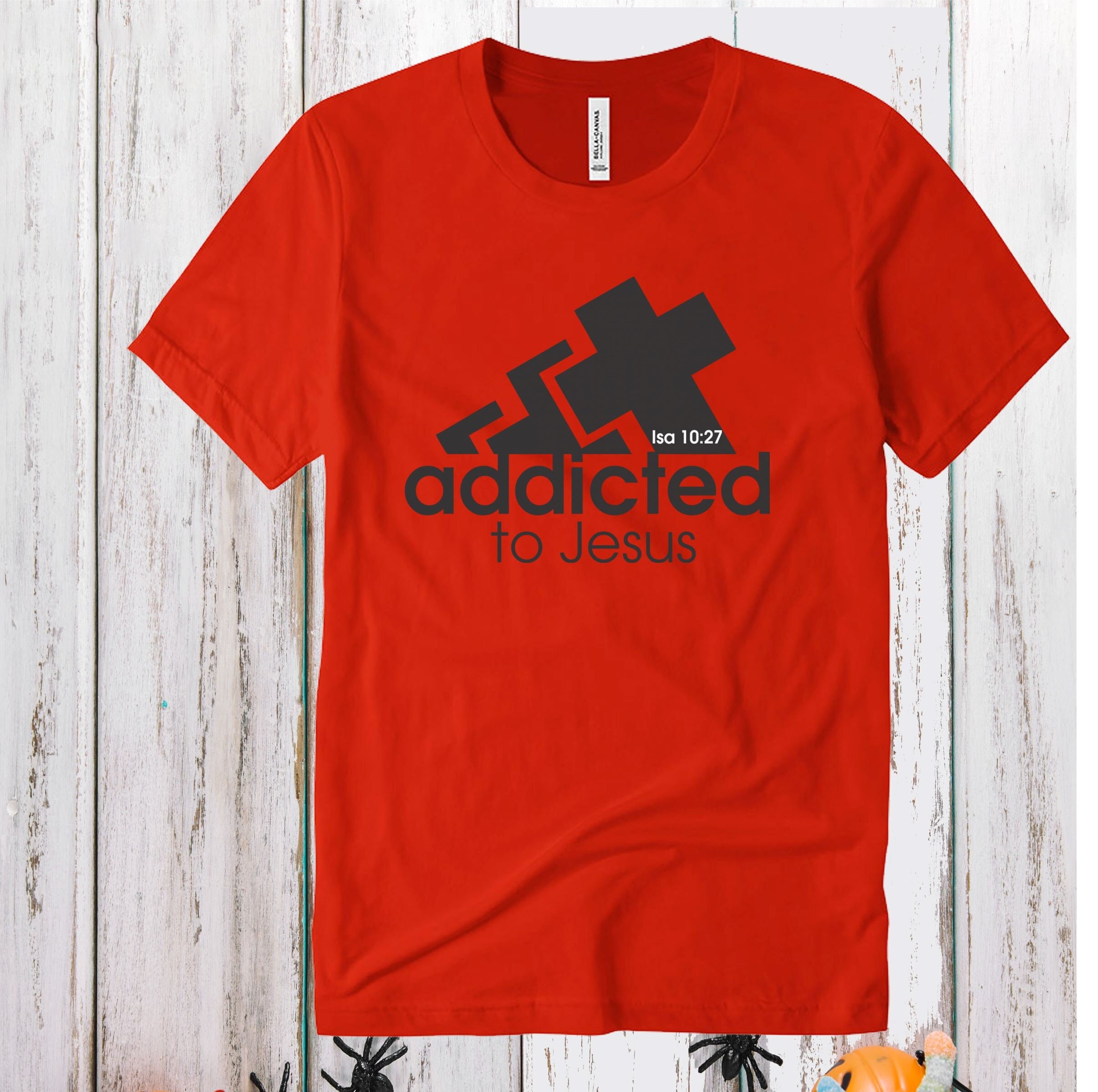 adidas gazelle silver green womens Christian Strong Addicted to Jesus Ladies T Shirt Women's Female Christian Tee, White / 3X Large