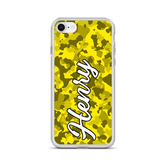 Personalized Custom Name Camouflage Camo Pattern Phone Case