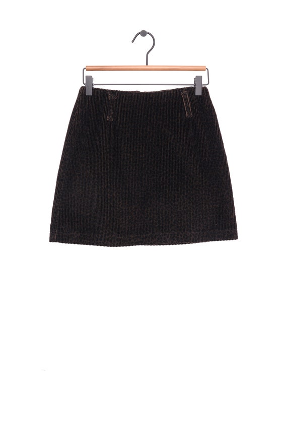 Chloe corduroy skirt brown - Gem