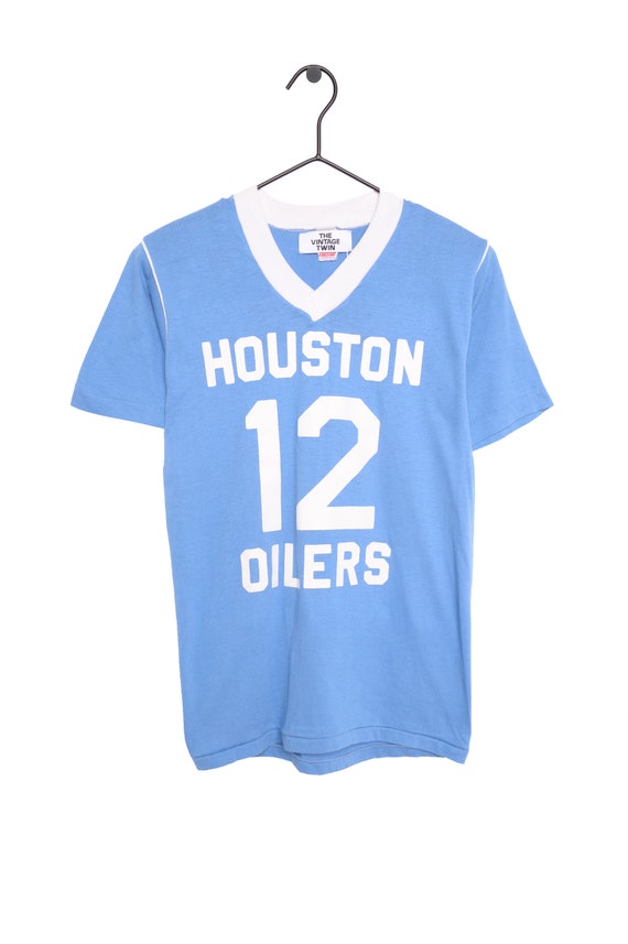 Houston Oilers Earl Campbell Reebok Throwback Pro Style T Shirt