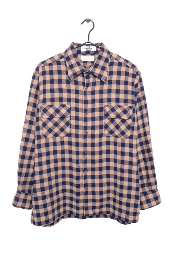 CHECKERED flannel shirt The Vermont Flannel Co. shi… Gem