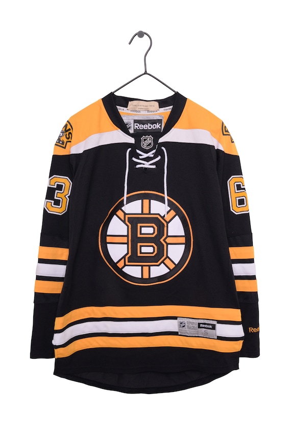 NHL Boston Bruins Men's Long Sleeve Hooded Sweatshirt with Lace - S