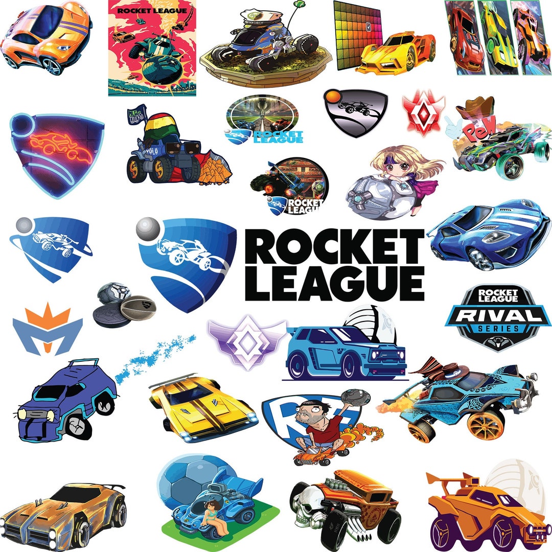 Rocket League Svg Sticker Digital File Download Only - Etsy Australia