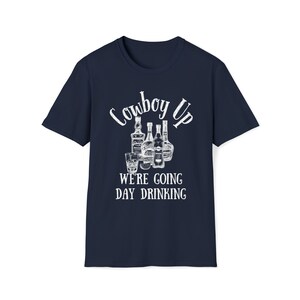 Cowboy Up Day Drinking Sunday Brunch Unisex Softstyle T-Shirt