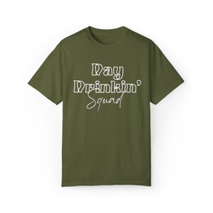 Day Drinkin Squad Sunday Brunch Bachelorette Party St Patty Day Birthday Shirts T-shirt