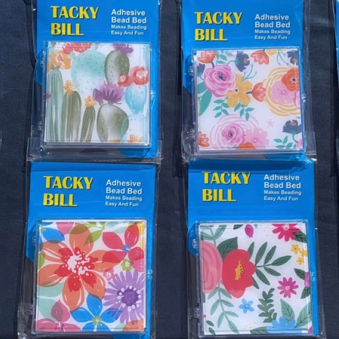 Tacky Bill adhesive Bead Bed Etsy