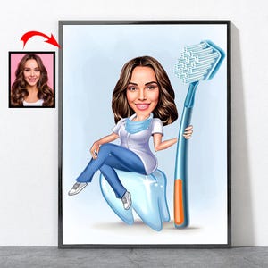 Presente de higienista dental, presentes de higiene dental, presente de aniversário de aposentadoria de higienista dental para ele, ela, homens, mulheres, masculino, feminino, odontológico, dentista