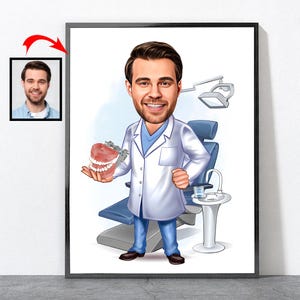 Dentist Christmas Gift For Men, Personalized Gifts For Dentist, Dental Office Wall Decor, Dental Clinic Decor, Future Dentist Gift Ideas