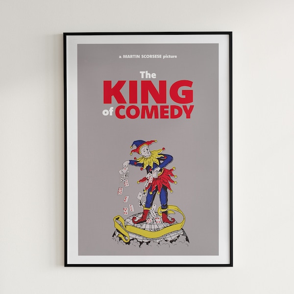 The King of Comedy Martin Scorsese Digital Print File