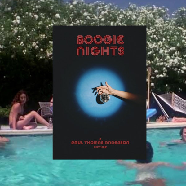 Boogie Nights Paul Thomas Anderson Movie Poster | Film Director | Mark Wahlberg | San Fernando Valley | Burt Reynolds | Digital Art