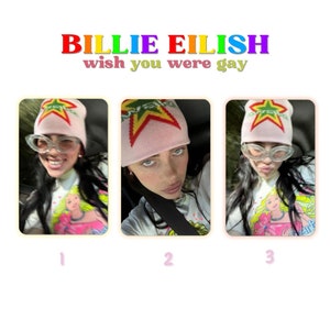 Cartes photo brillantes Billie Eilish