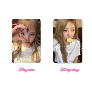 KPOP Girl Group Glossy Photocards