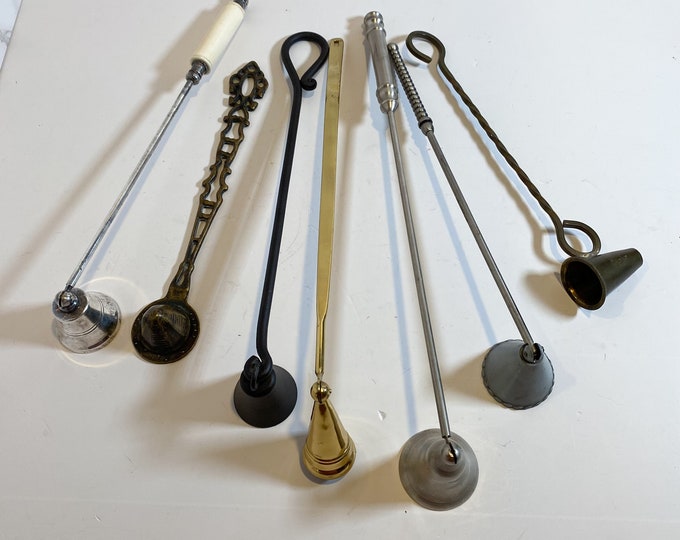 Vintage Candle Snuffer in Variety of Styles Available, Choose One or