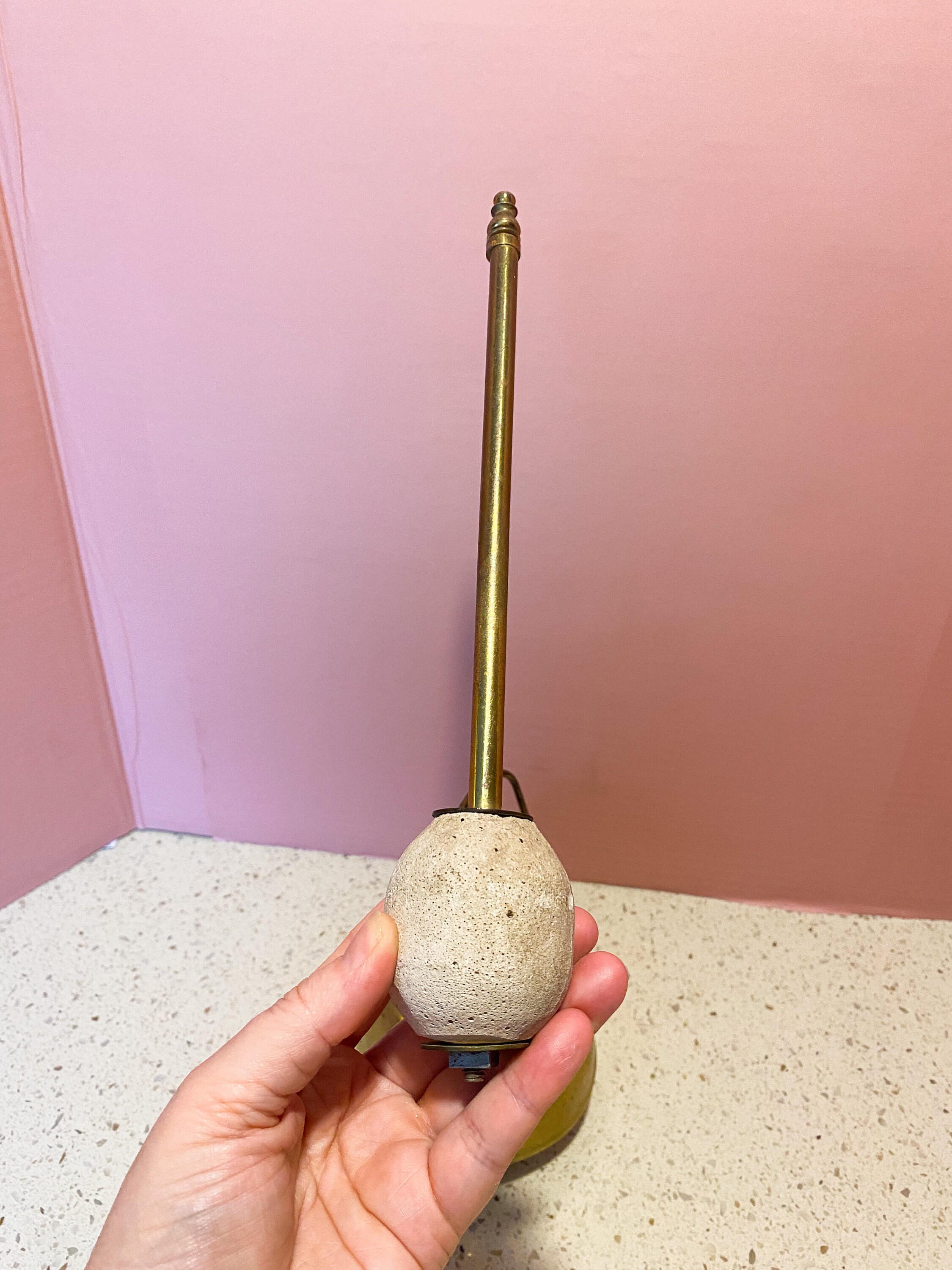 Antique Brass Fire Starter Pot Vintage Brass Fire Starter Etsy