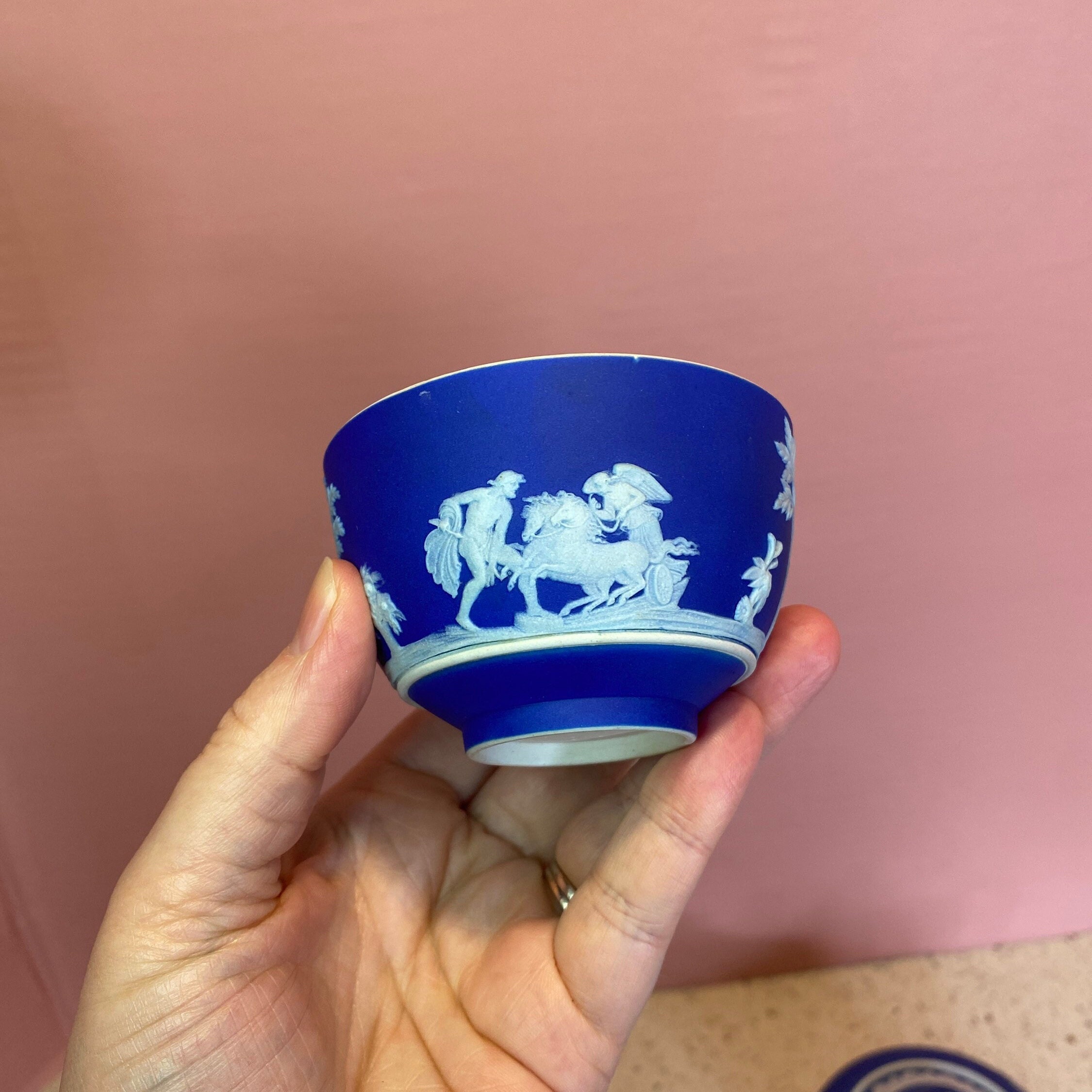 Wedgwood Tea Set Cobalt Blue Wedgwood Antique Wedgwood Etsy