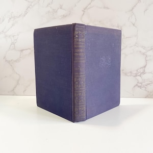 Vintage Book of Short Stories by De Maussant, Collection of Short Stories, Guy De Maussant, French Author, Gift for Bibliophile