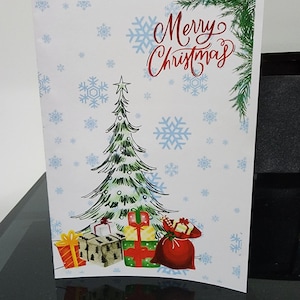 Cartolina di Natale / Cartolina di Buon Natale / Cartolina personalizzata / Cartolina personalizzata / Cartolina di Natale