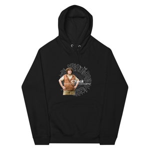 Chuck Maze Runner (Unisex eco raglan hoodie)